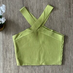 Debut Knit Criss Cross Halter